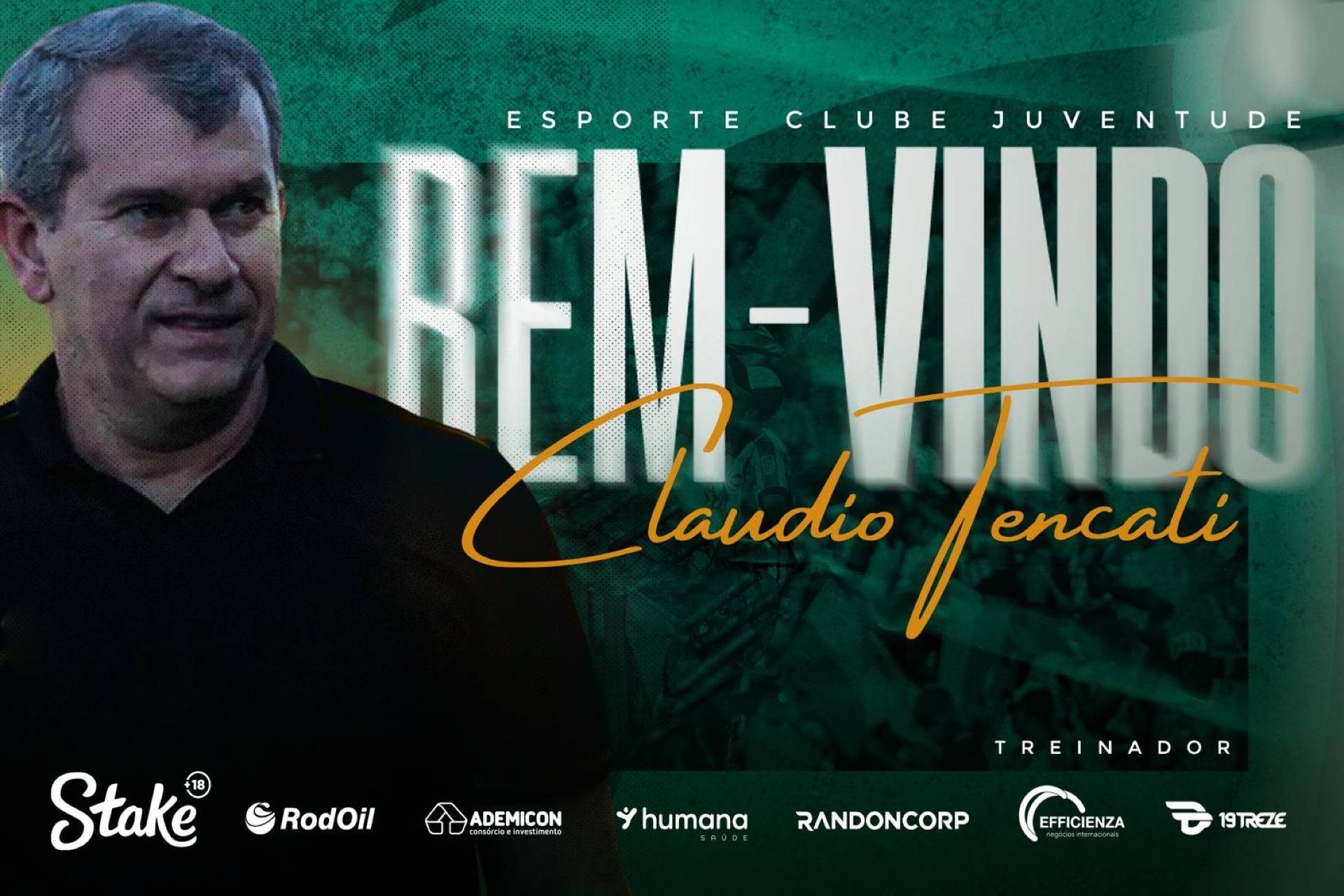 Claudio Tencati é o novo treinador do Juventude
