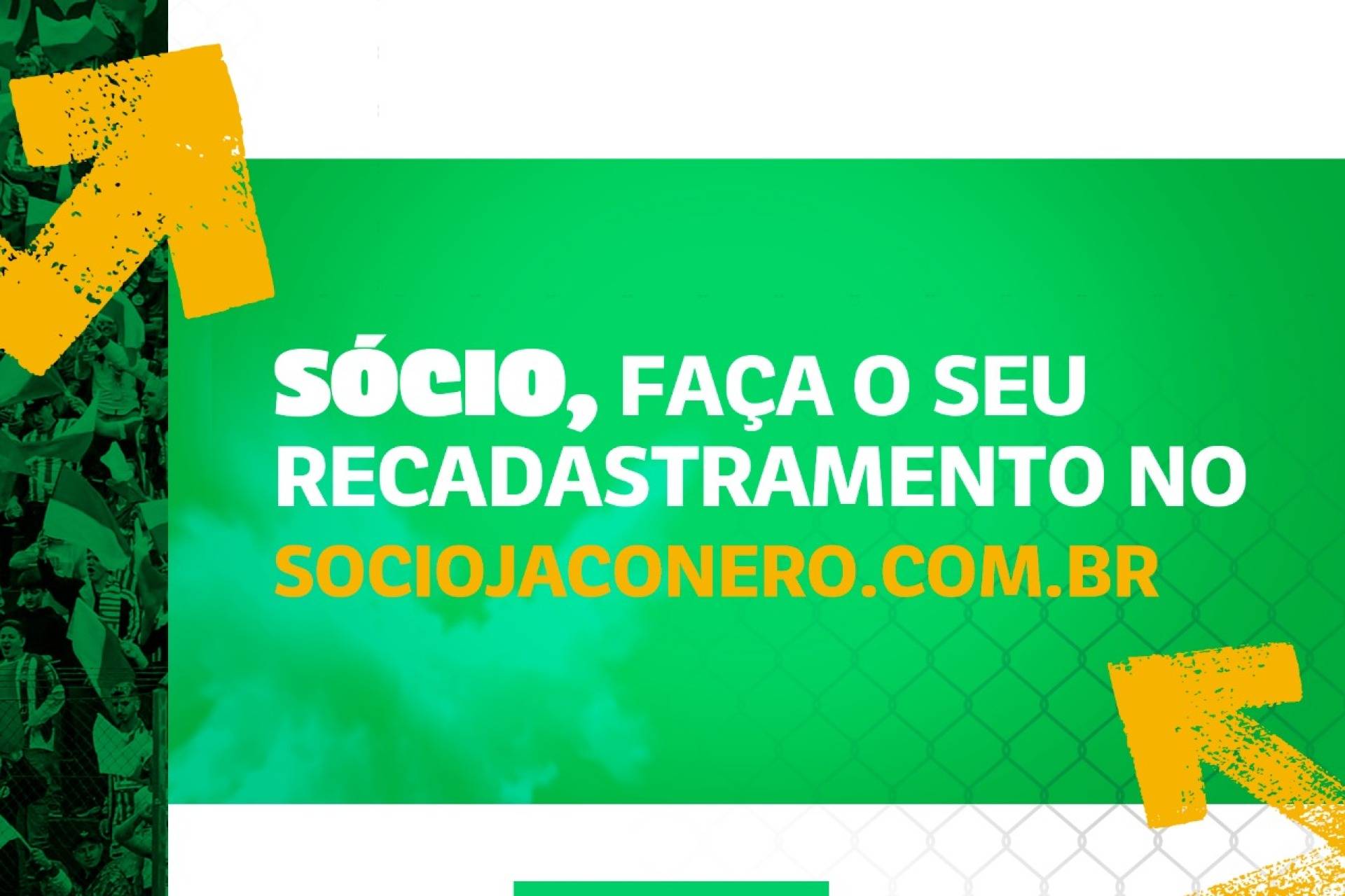 Comunicado: Recadastramento obrigatório no novo Portal do Sócio Jaconero