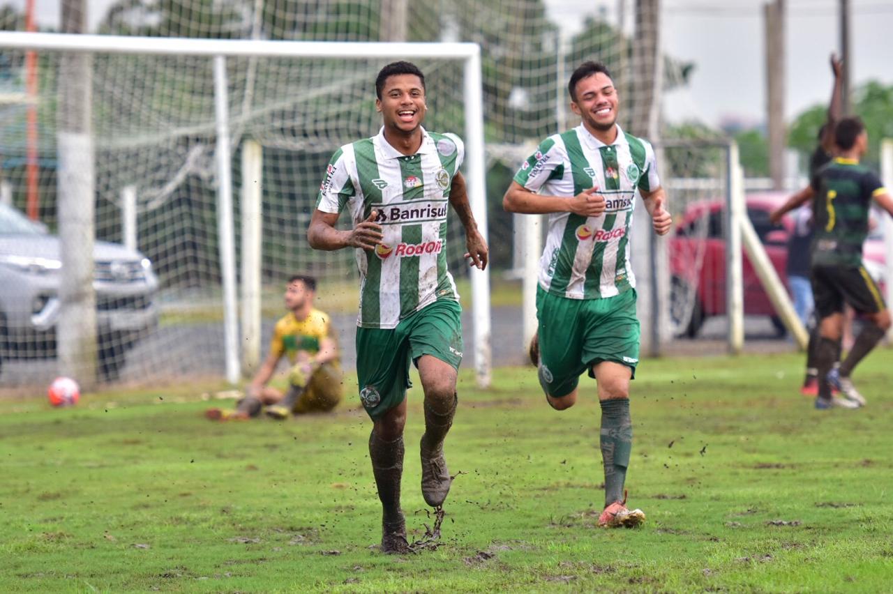 Fora de casa, sub-20 goleia pelo Gauchão