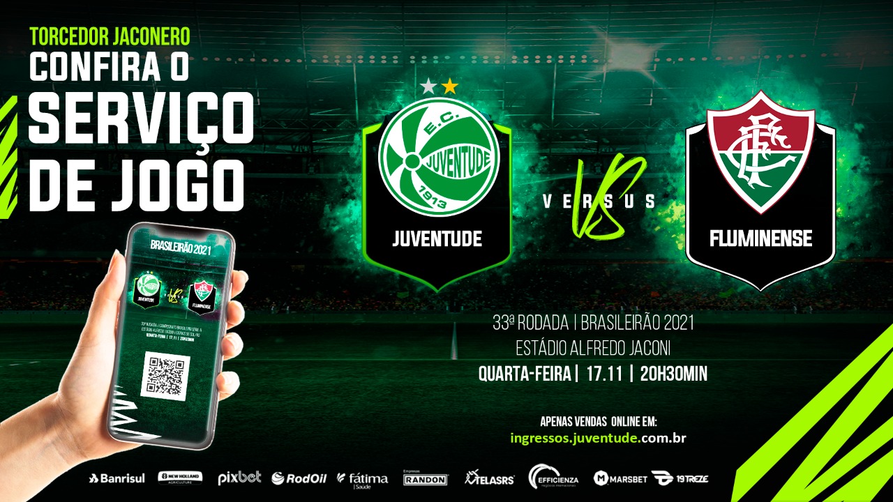 Serviço de jogo: Juventude x Fluminense