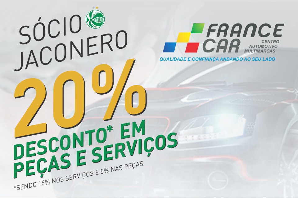 Juventude e France Car firmam parceria que favorece o sócio Jaconero