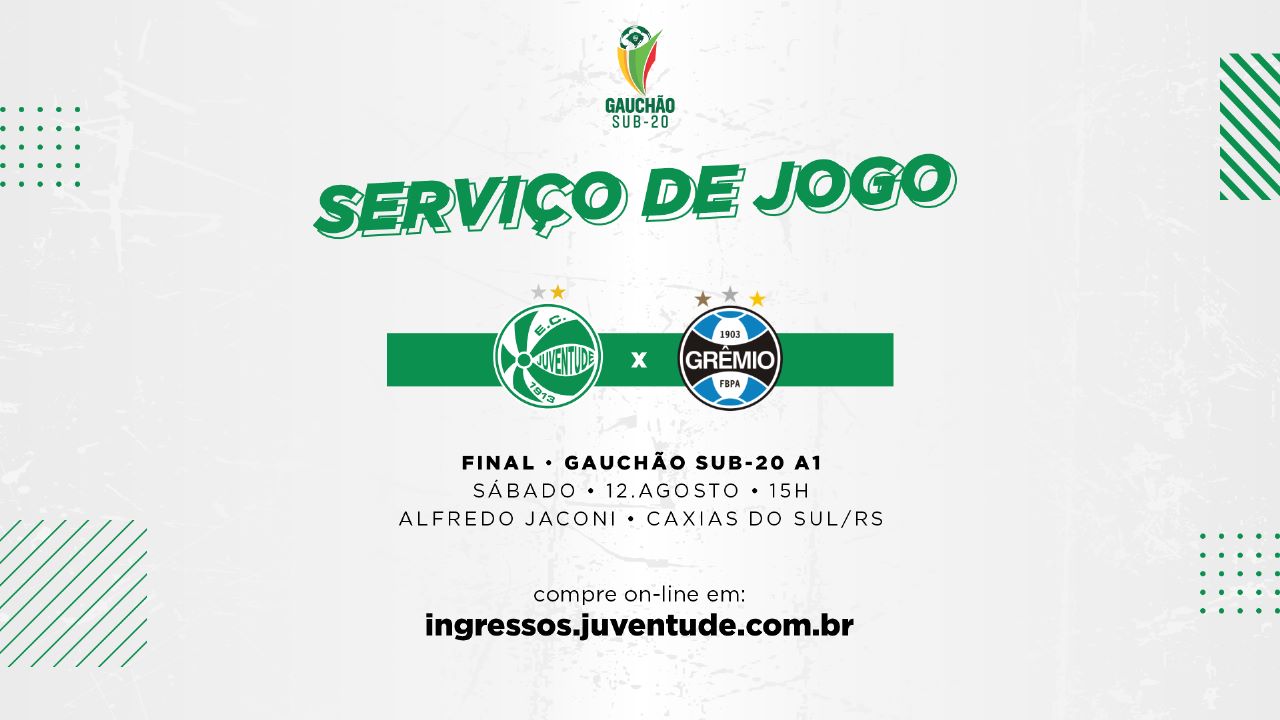 Gauchão sub-20: Juventude x Grêmio