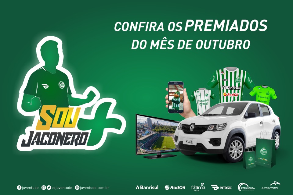 Confira os premiados da campanha "Sou + Jaconero" do mês de outubro