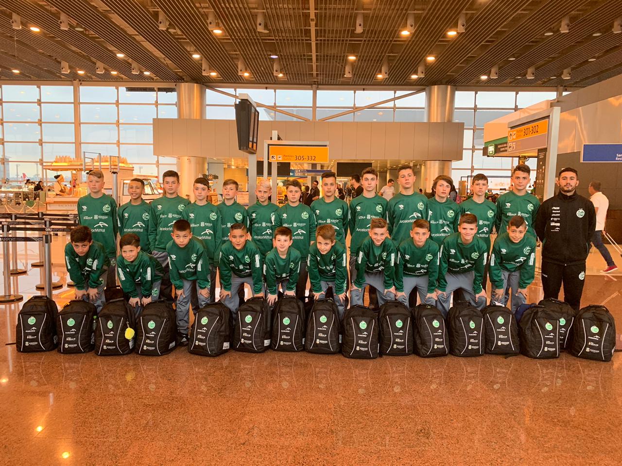 SUB-11 E SUB-13 VIAJAM PARA DISPUTA DE TORNEIO NA ESPANHA