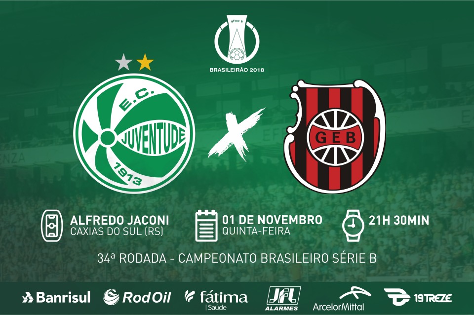 Juventude x Brasil: serviço de jogo